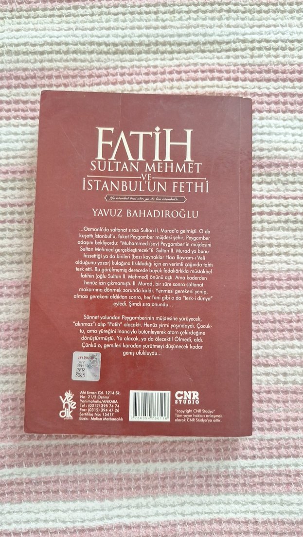 Fatih Sultan Mehmet ve İstanbul'un Fethi - Yavuz Bahadıroğlu - Görsel 2