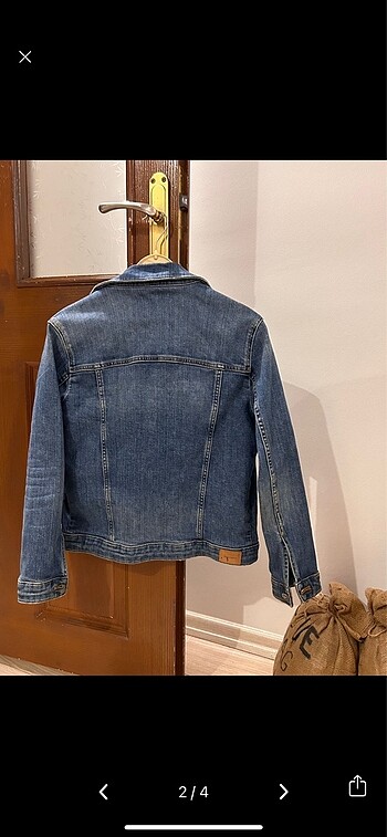 11-12 Yaş Beden Denim ceket