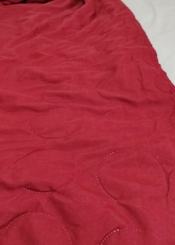 tek kişilik Çizgili, bordo ağırlıklı pike - Görsel 11