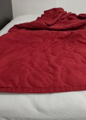 tek kişilik Çizgili, bordo ağırlıklı pike - Görsel 12