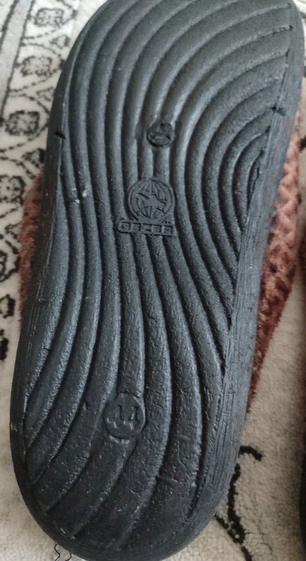 Erkek Sıcak Ev Terliği Kahverengi - Görsel 4