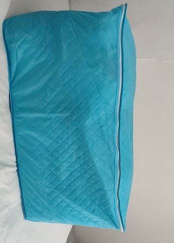 Diğer 3 adet Pastel Mavi Kapitoneli büyük boy hurç