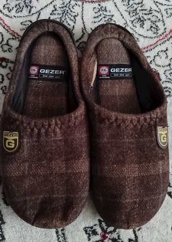 Kahverengi Erkek Sıcak Terlik - Görsel 3