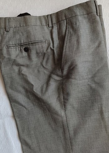 Gri Kemerli Erkek Pantolonu - Görsel 2