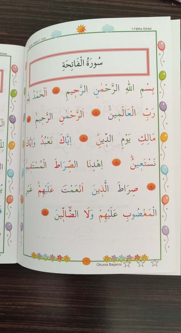 Okul Öncesi Kur'an-ı Kerim 1. Cüz - Görsel 4