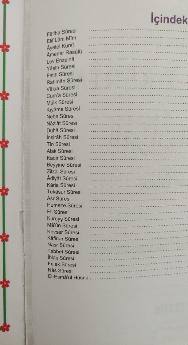 Çocuklar İçin Kur'an-ı Kerim Yasin Cüzü - Görsel 5