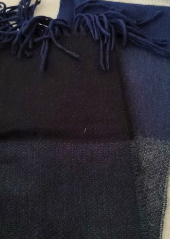 lacivert -gri erkek atkı - Görsel 5