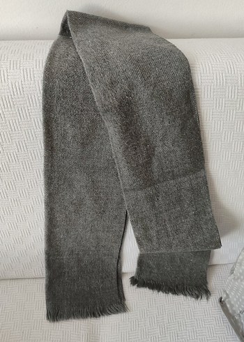 Erkek Gri Uzun atkı - Görsel 2