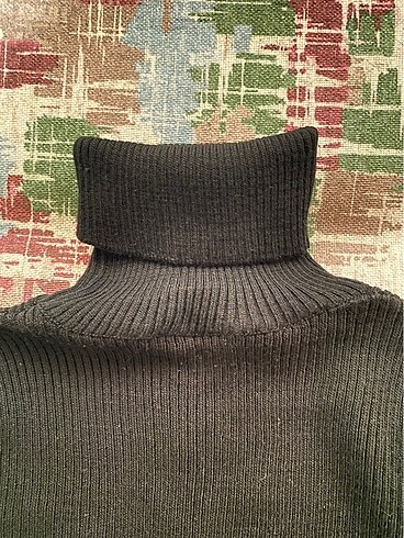 Balıkçı Yaka Triko Kazak - Görsel 3