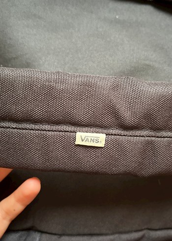  Beden siyah Renk Vans Siyah Baskılı Kadın Sırt Çantası