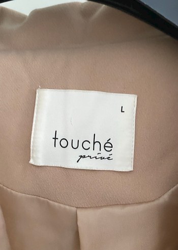 Bej Düğmeli Midi Kadın Blazer Ceket - Görsel 2