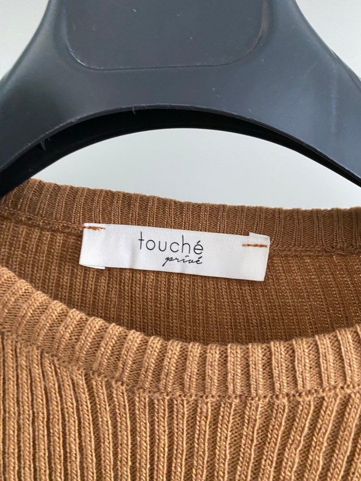 Camel Kadın Triko Uzun Kollu Kazak - Görsel 2