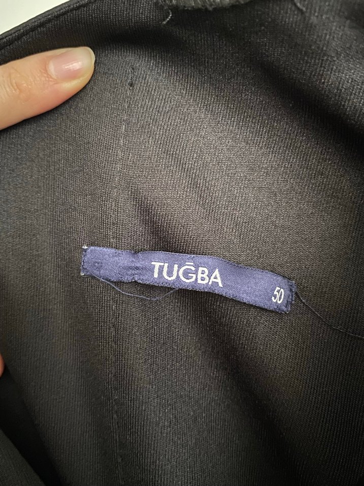 Drapeli Siyah Uzun Abiye Elbise - Görsel 3