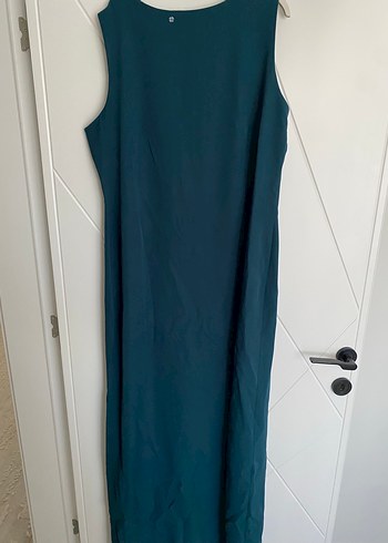 Uzun Yeşil Abiye Elbise - Görsel 5