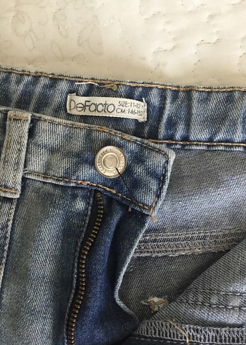 Kot çocuk cepli Denim Pantolon