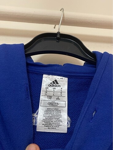 Diğer Mavi kapüşonlu sweatshirt