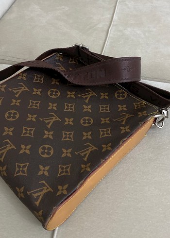 Kahverengi Deri Kadın Çapraz Çanta - Görsel 6