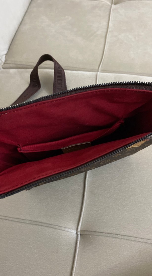 Kahverengi Deri Kadın Çapraz Çanta - Görsel 3