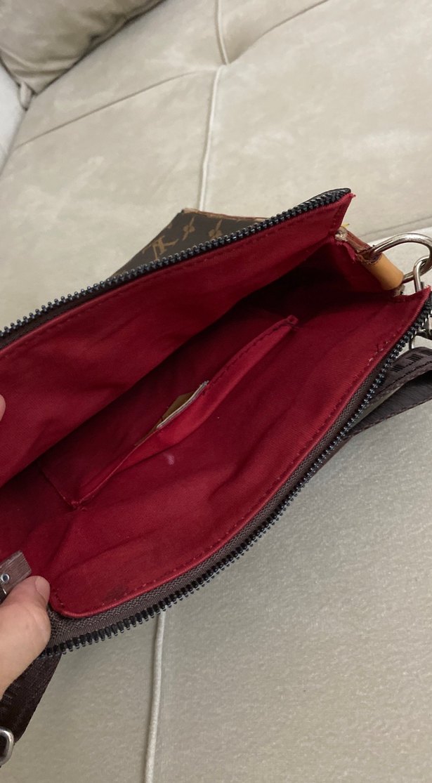 Kahverengi Deri Kadın Çapraz Çanta - Görsel 4