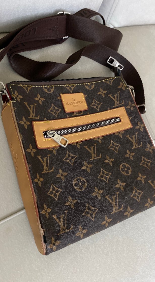 Kahverengi Deri Kadın Çapraz Çanta - Görsel 2