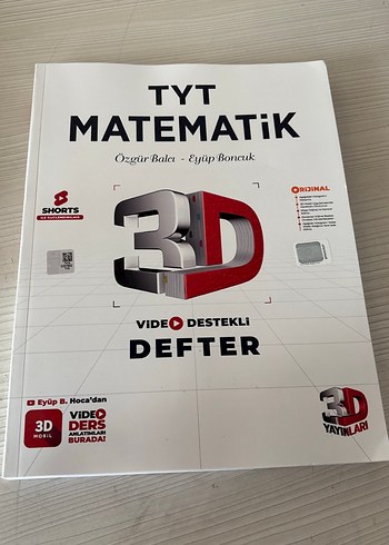 TYT Matematik 3D Video Destekli Defter