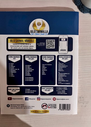 Beden Renk TYT Coğrafya Soru Bankası Bilgi Sarmal