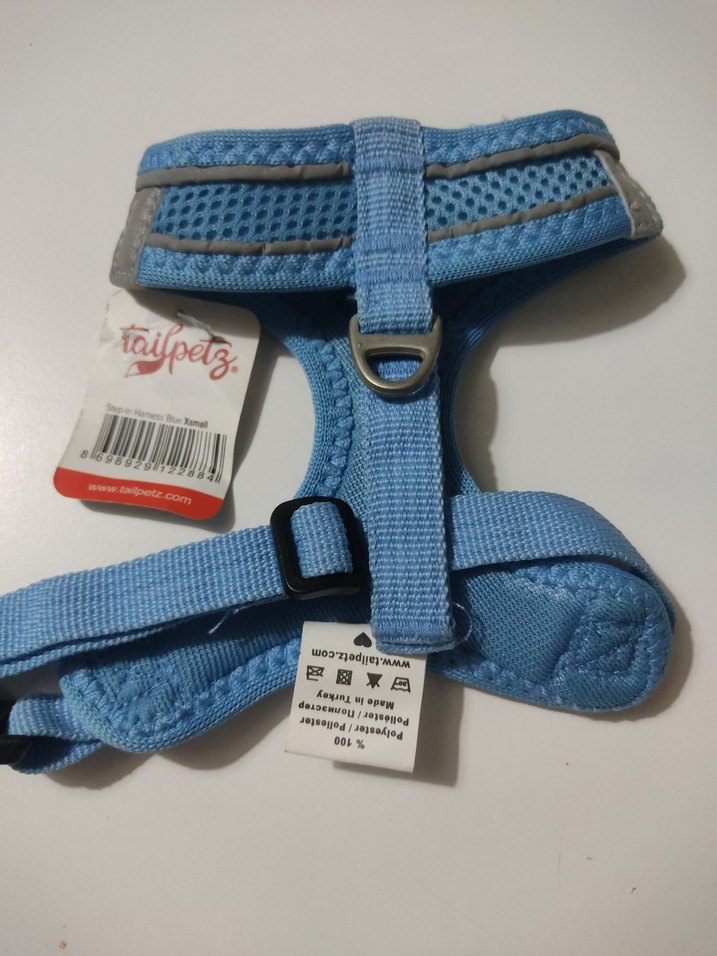 Mavi Köpek Göğüs Tasması XS - Görsel 4