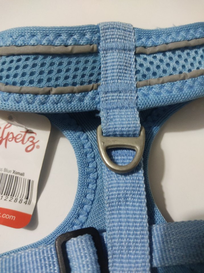 Mavi Köpek Göğüs Tasması XS - Görsel 3