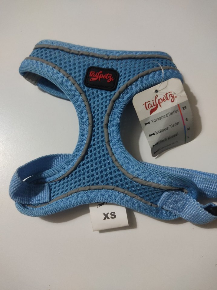 Mavi Köpek Göğüs Tasması XS - Görsel 5