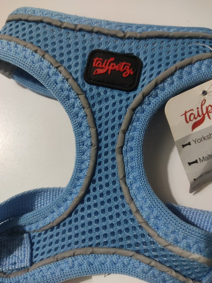 Mavi Köpek Göğüs Tasması XS - Görsel 2