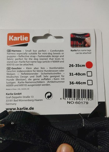 Siyah Reflektörlü Köpek Göğüs Tasması - Görsel 7