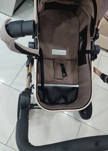 Bej Bebek Arabası - Görsel 13