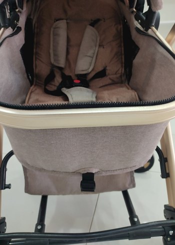 Bej Bebek Arabası - Görsel 6