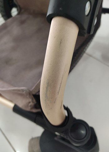 Bej Bebek Arabası - Görsel 5