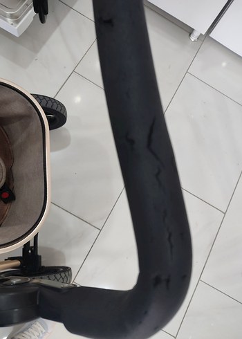 Bej Bebek Arabası - Görsel 7