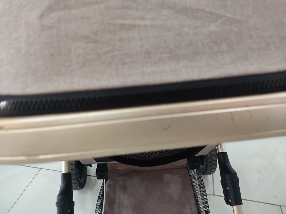 Bej Bebek Arabası - Görsel 3