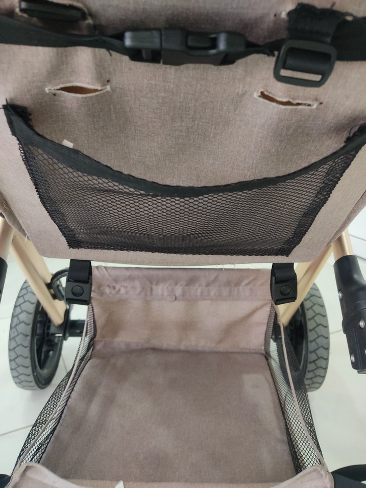 Bej Bebek Arabası - Görsel 4