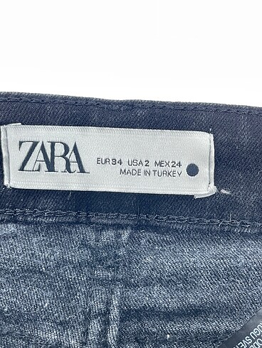 34 Beden siyah Renk Zara Jean / Kot %70 İndirimli.