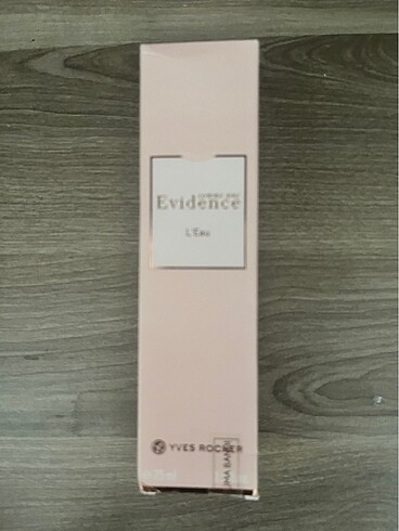 Yves rocher evidence edt