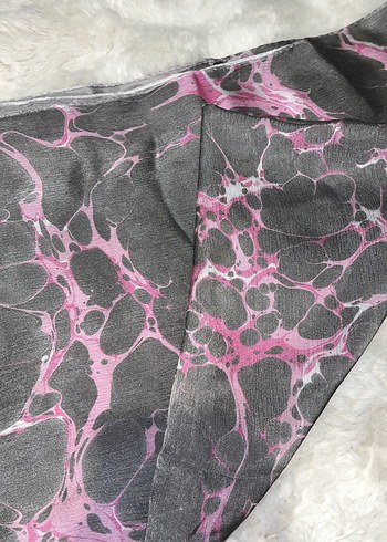 Armine Gri Pembe Ebrulu Sal Sadece Benim İcin Uretildi