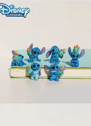  6 adet stitch figür