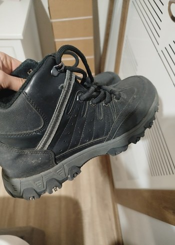 Gri Siyah Bağcıklı Erkek Outdoor Bot - Görsel 4