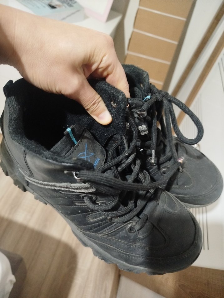 Gri Siyah Bağcıklı Erkek Outdoor Bot - Görsel 5