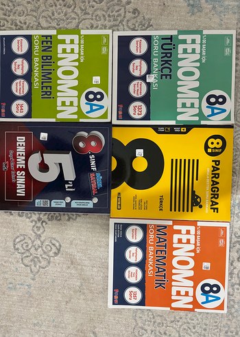 Beden 8. Sınıf Fenomen Soru Bankası Seti