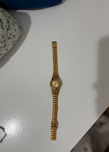 Beden altın Renk Vintage Altın Kadın Saat