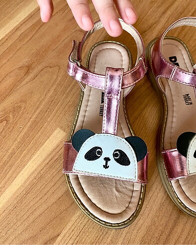 Denokids Denokids panda kız çocuk sandalet
