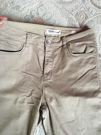 38 Beden yüksek bel skinny koton