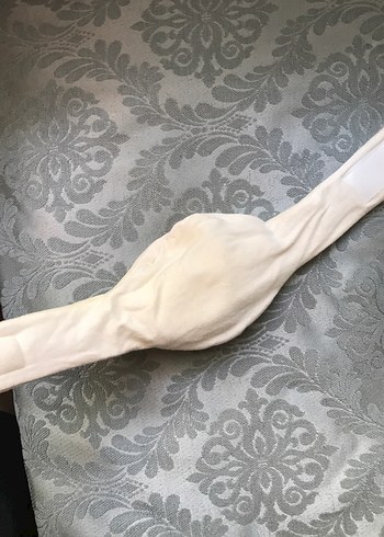 Nakışlı Bej Çocuk Gaz giderici kiraz çekirdekli - Görsel 2