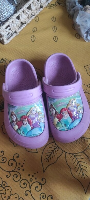 Walt Disney World Disney pembe crocs kız çocuk terlik