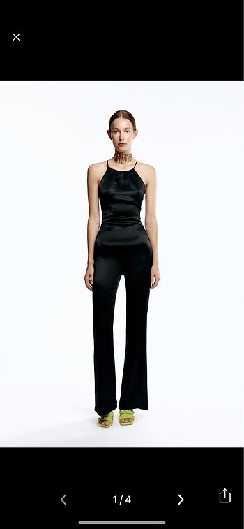 zara saten tulum
